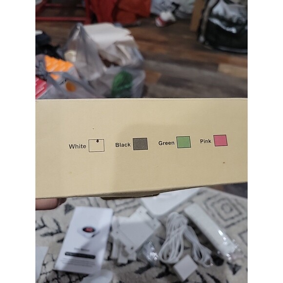 Wall Mountable CD PLAYER Music & FM Radio Bluetooth USB Remote White NEW Listbin - Picture 3 of 14